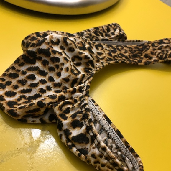 Mens Leopard print thong L - Picture 4 of 5